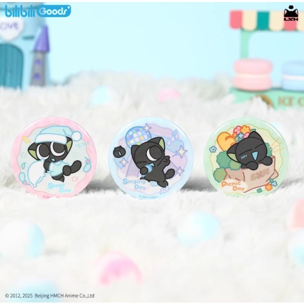 bilibiliGoods The Legend of Luoxiaohei Everyday Series Tin Badge